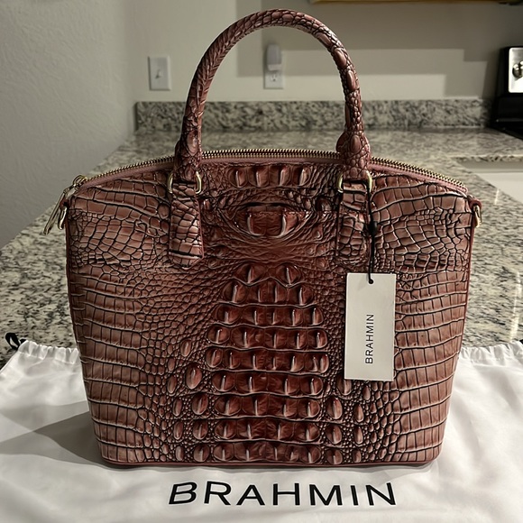 Brahmin Handbags - Brahmin Duxbury Dusty Pink Melbourne Bag
